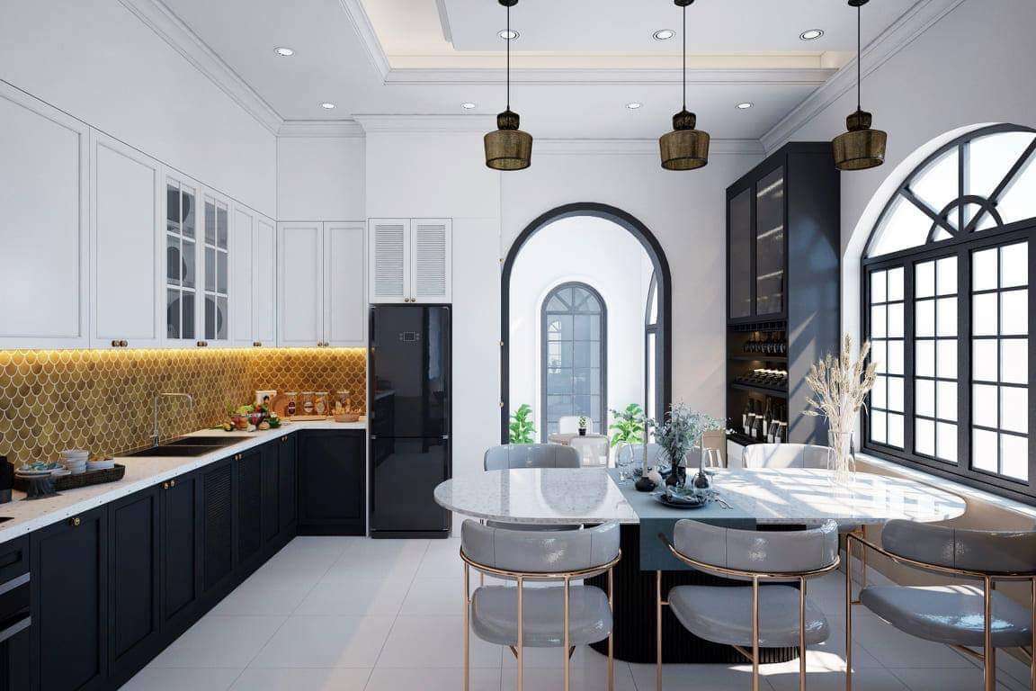 5 mẫu thiết kế nội thất bếp đẹp nhất năm 2021